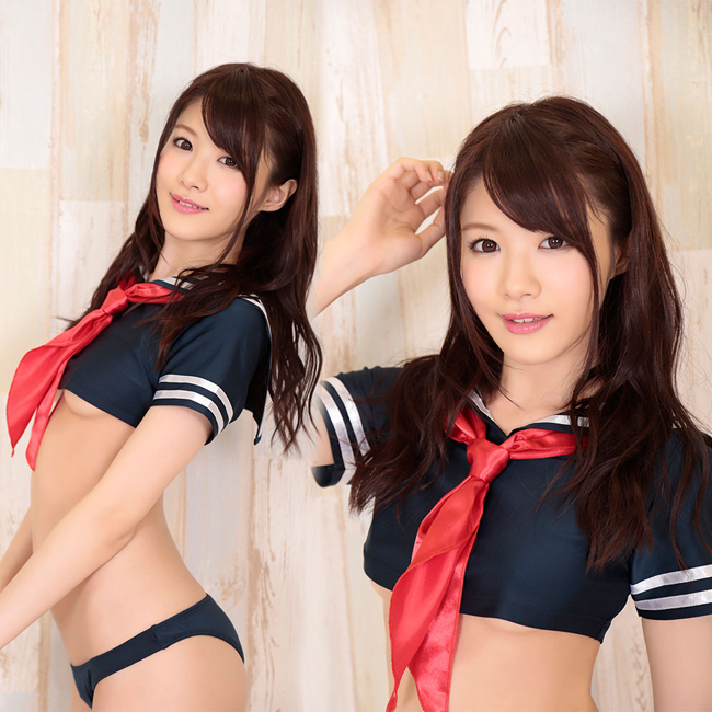 はみ出し女子純情派 セーラー服 ブルマ コスプレ衣装 パーティ A0689NB