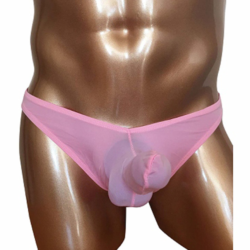 BadDaddy (バッドダディ) ぶらりんポールパンツ (P-002) ピンク 男性用ビキニパンツ 2JT-LM024