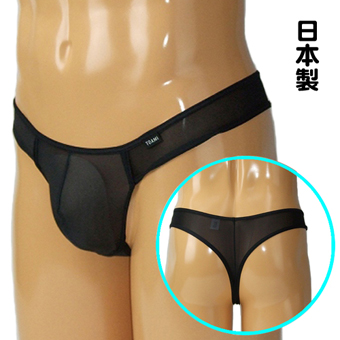 メンズ 2wayストレッチ極薄Tバック 透け シースルー セクシーショーツ 男性用 TW788